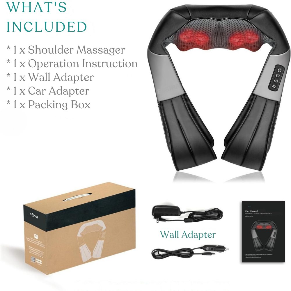 Elsira DeepRelief™ – Deep Tissue Smart Massager